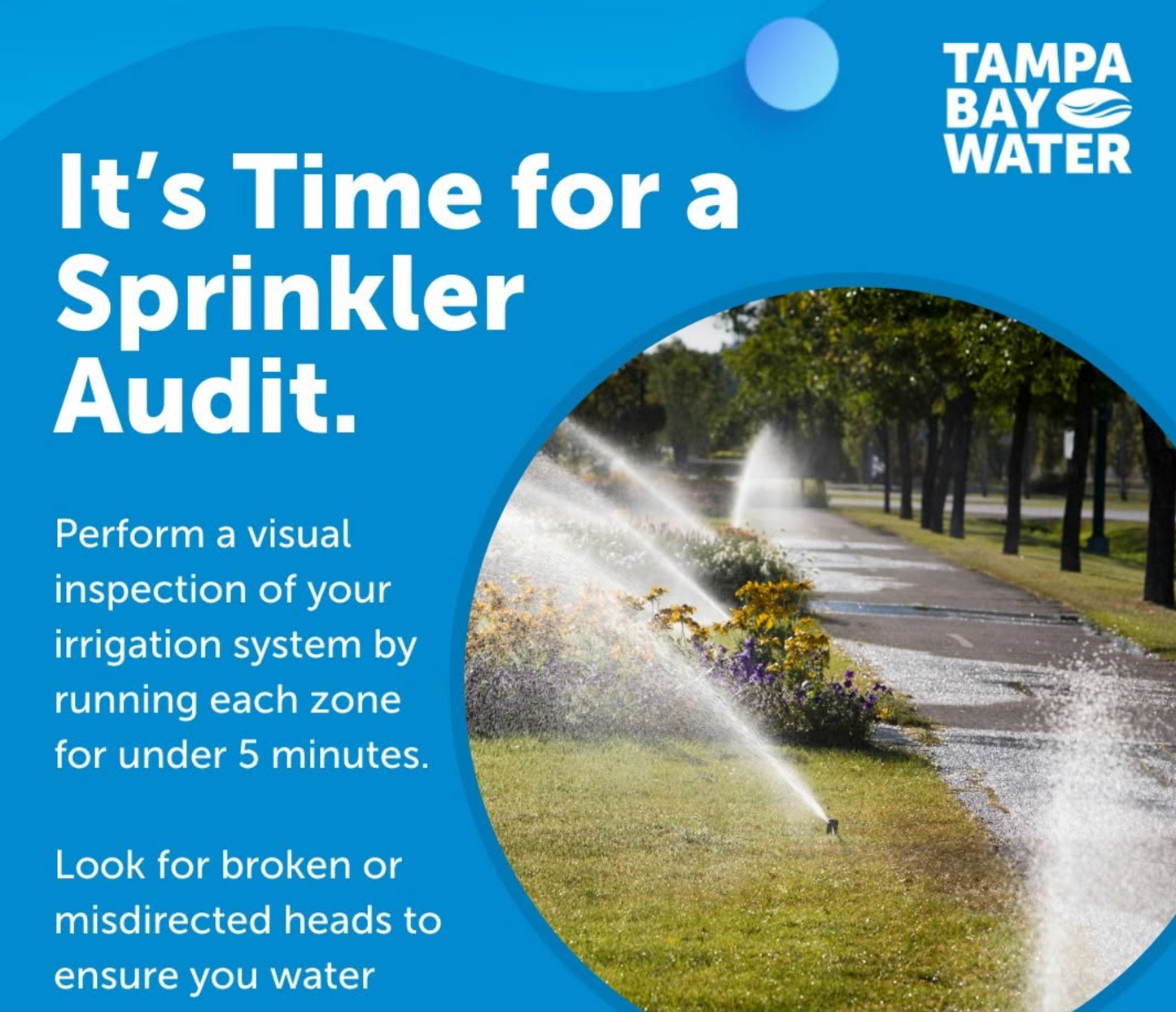 Sprinkler Inspection - Up To 10 Zones
