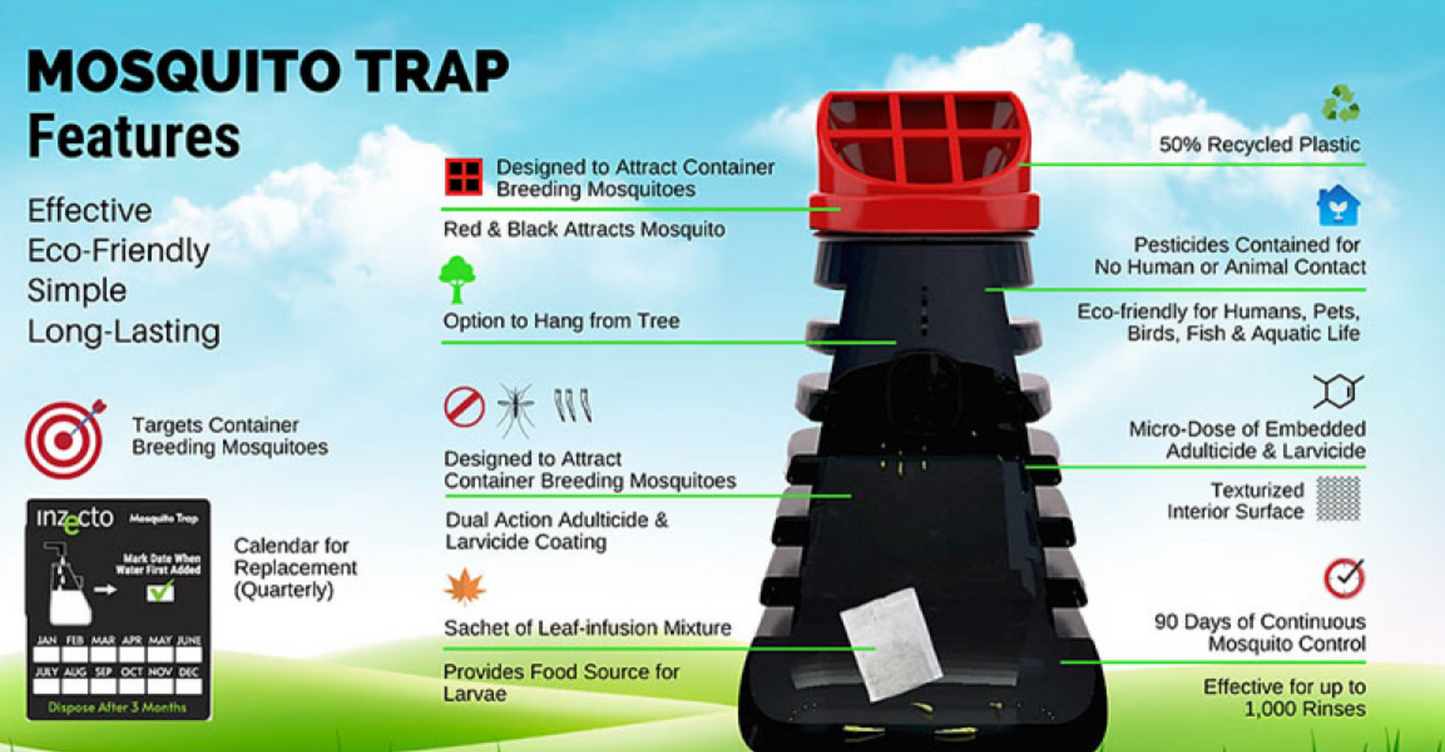 12 Mosquito Traps (1 Case)